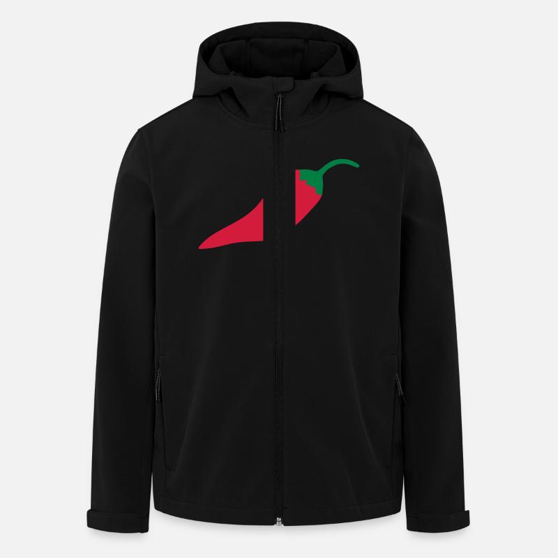 Chilli - Men’s Recycled Softshell Jacket by Stanley/Stella - black