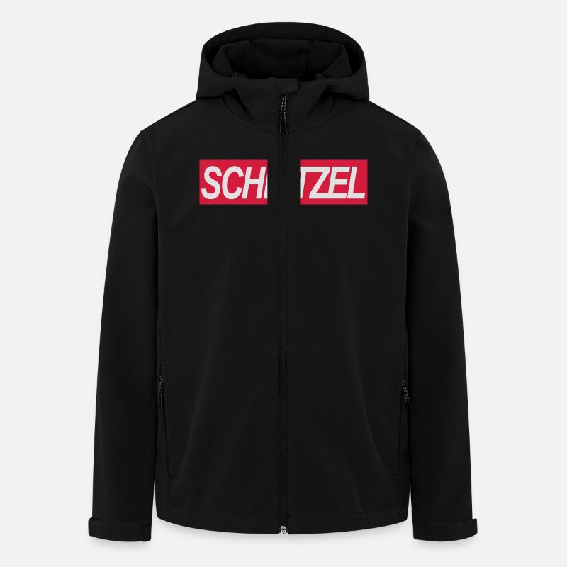 SCHNITZEL - Men’s Recycled Softshell Jacket by Stanley/Stella - black