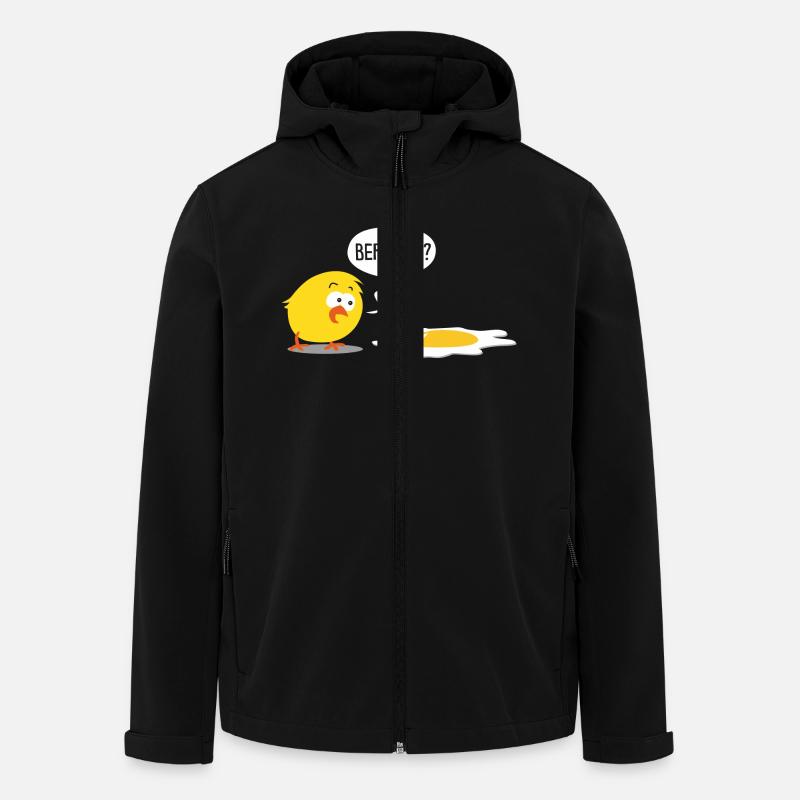 Bernard - Veste softshell homme en polyester recyclé Stanley/Stella - noir