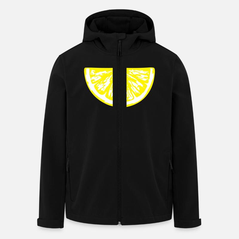 lemon_slice - Veste softshell homme en polyester recyclé Stanley/Stella - noir