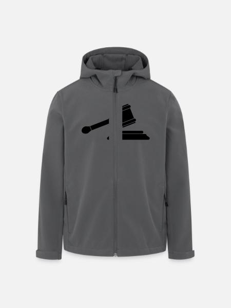 richter__hammer__f1 - Men’s Recycled Softshell Jacket by Stanley/Stella - black