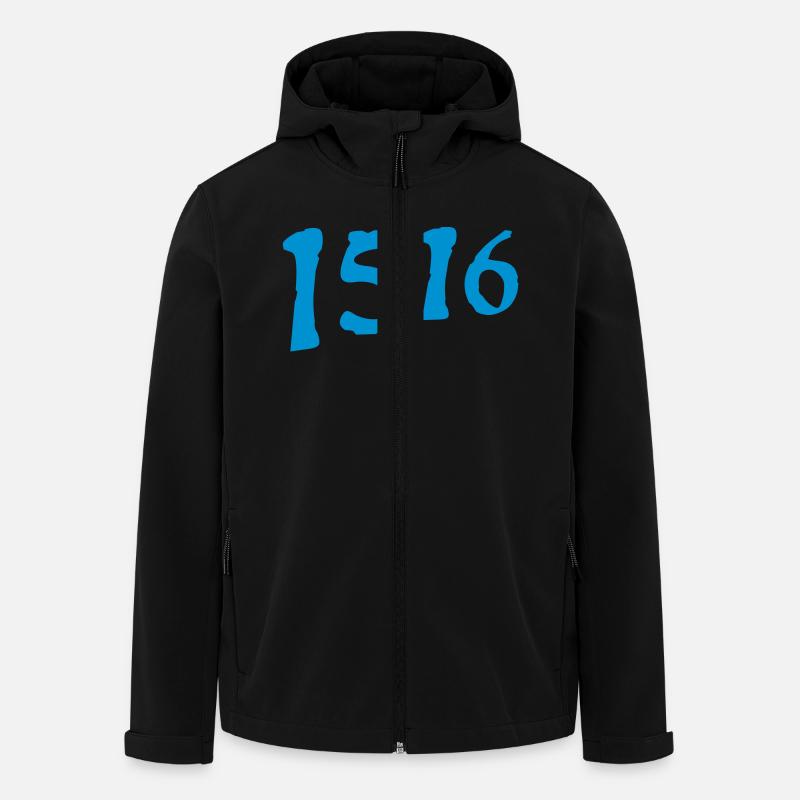 1516_vec_1 fr - Veste softshell homme en polyester recyclé Stanley/Stella - noir