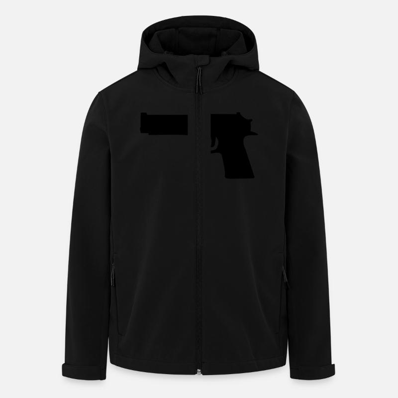 Pistole - Veste softshell homme en polyester recyclé Stanley/Stella - noir