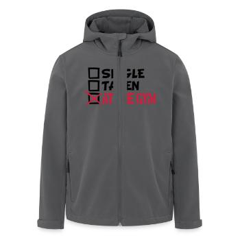gym bodybuilder muskeln trainieren gewicht - Recycelte Männer Softshell-Jacke von Stanley/Stella - Schwarz - Vorne - AI Model Male 185 light (185cm)