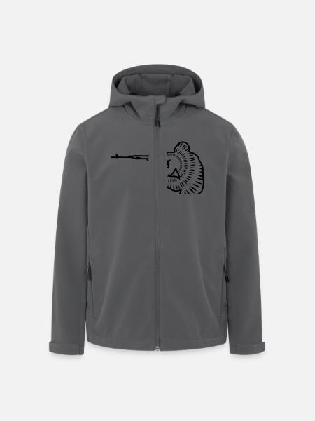 Protect sniper - Men’s Recycled Softshell Jacket by Stanley/Stella - black