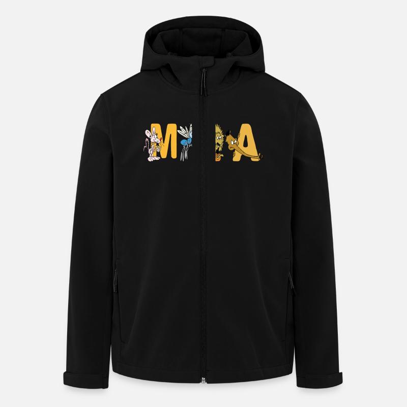 Mila - Men’s Recycled Softshell Jacket by Stanley/Stella - black