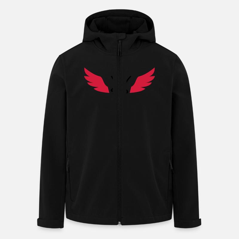 Secourisme / Secouriste / Secours / Secourir - Veste softshell homme en polyester recyclé Stanley/Stella - noir