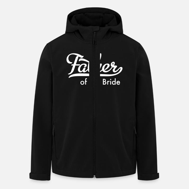 Father of the Bride - Recycelte Männer Softshell-Jacke von Stanley/Stella - Schwarz