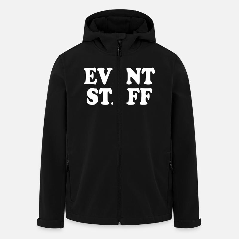 Event staff - Men’s Recycled Softshell Jacket by Stanley/Stella - black