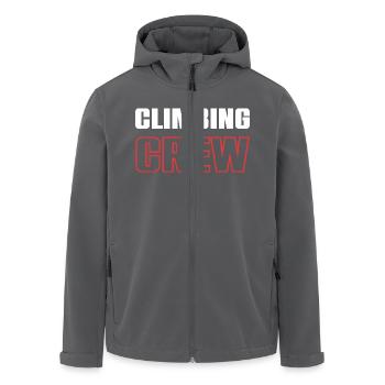 Climbing Crew - Recycelte Männer Softshell-Jacke von Stanley/Stella - Schwarz - Vorne - AI Model Male 185 light (185cm)