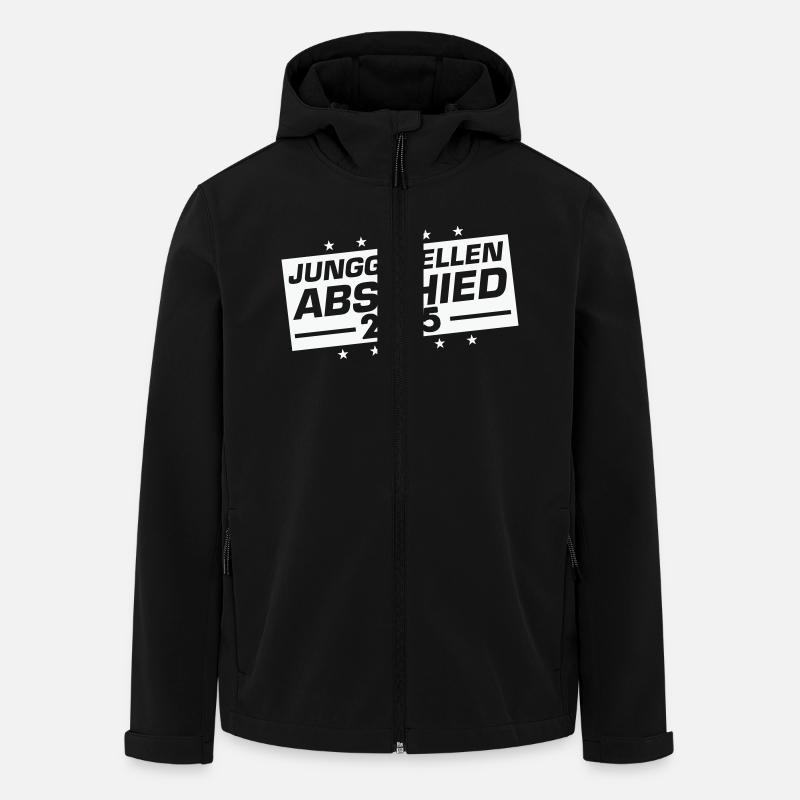 junggesellenabschied jga 2025 - Recycelte Männer Softshell-Jacke von Stanley/Stella - Schwarz