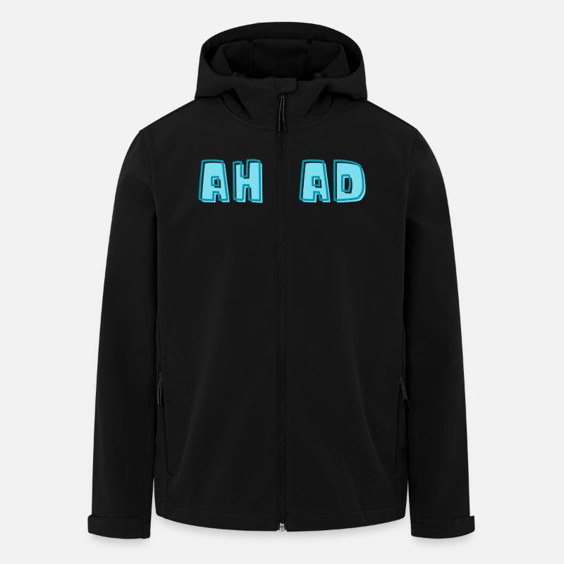 Devant - Veste softshell homme en polyester recyclé Stanley/Stella - noir