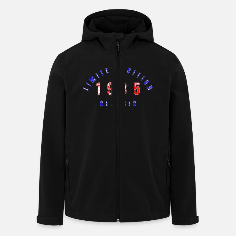 1985 Limited Edition - Men’s Recycled Softshell Jacket by Stanley/Stella - black