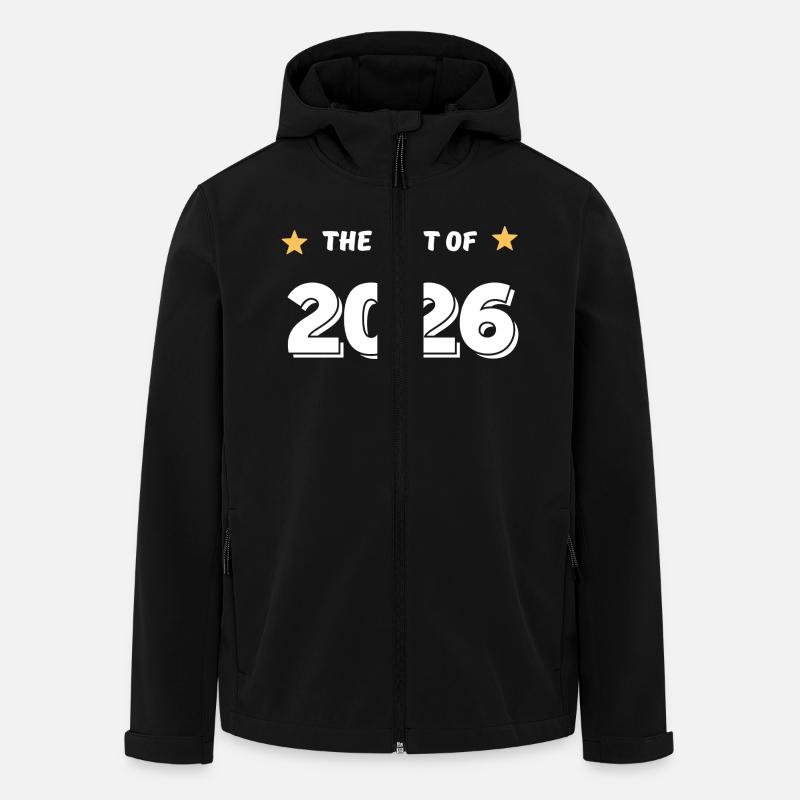 Best of 2026 - Veste softshell homme en polyester recyclé Stanley/Stella - noir