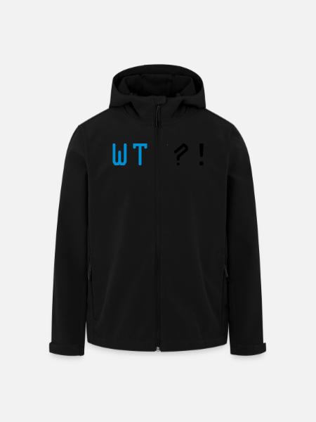 wtf - Recycelte Männer Softshell-Jacke von Stanley/Stella - Schwarz
