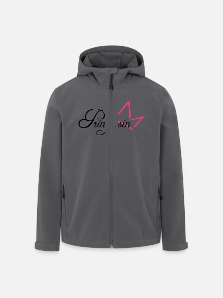 Prinzessin - Recycelte Männer Softshell-Jacke von Stanley/Stella - Schwarz