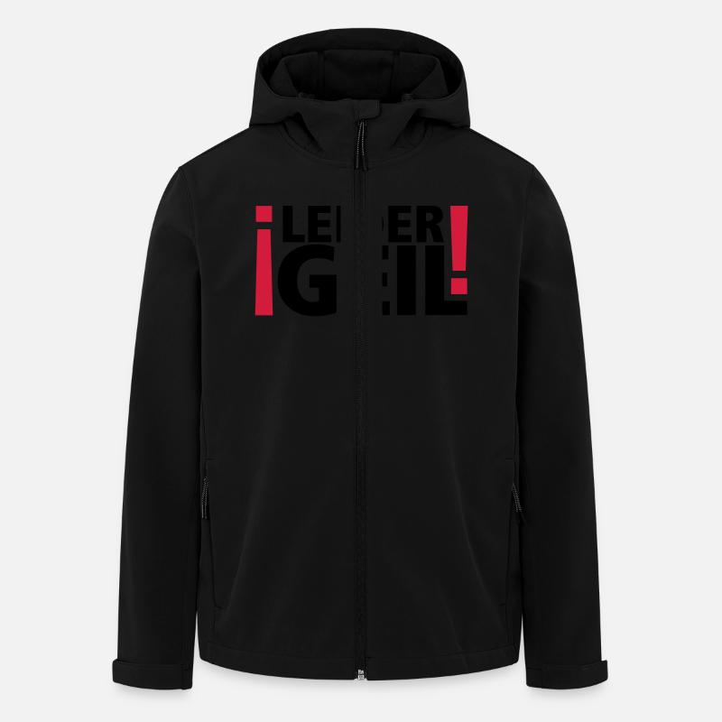 Unfortunately horny - Men’s Recycled Softshell Jacket by Stanley/Stella - black