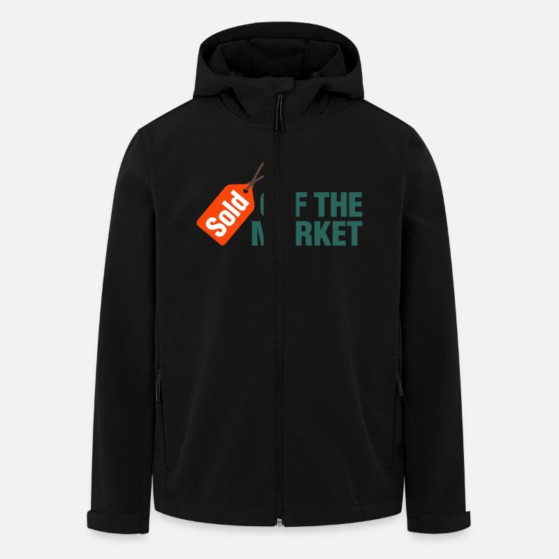 Schon vergeben! - Recycelte Männer Softshell-Jacke von Stanley/Stella - Schwarz