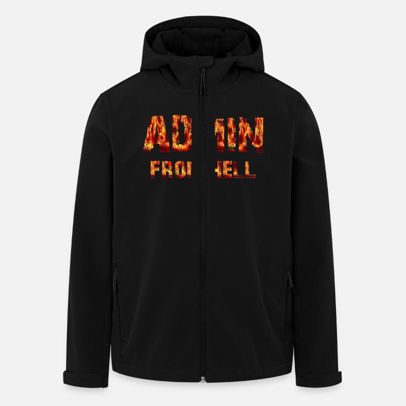 Admin from hell - Men’s Recycled Softshell Jacket by Stanley/Stella - black