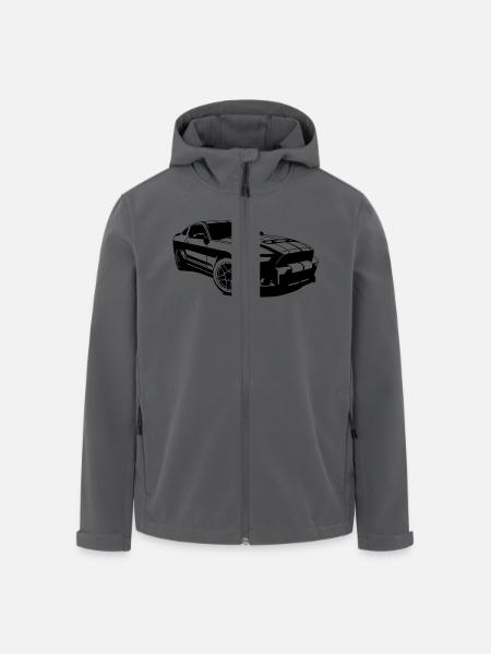 blockedTitle - Men’s Recycled Softshell Jacket by Stanley/Stella - black