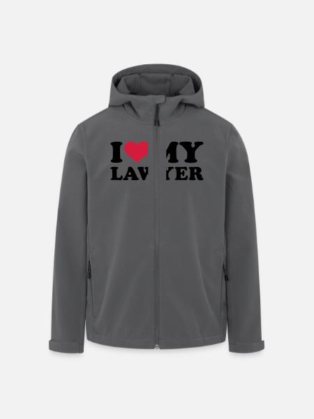 Anwalt - Recycelte Männer Softshell-Jacke von Stanley/Stella - Schwarz