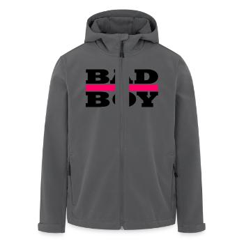 113210105 166417685 Bad Boy Cool Boy - Men’s Recycled Softshell Jacket by Stanley/Stella - black - Front - AI Model Male 185 light (185cm)