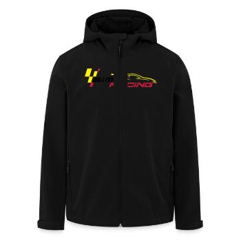SIMRACING - eRacing - Veste softshell homme en polyester recyclé Stanley/Stella - noir - Devant - AI Model Male 185 light (185cm)