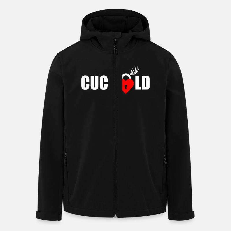 Cuckold - Men’s Recycled Softshell Jacket by Stanley/Stella - black