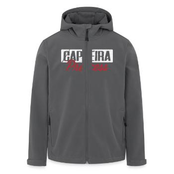Capoeira Princess - Men’s Recycled Softshell Jacket by Stanley/Stella - anthracite - Front - AI Model Male 185 light (185cm)