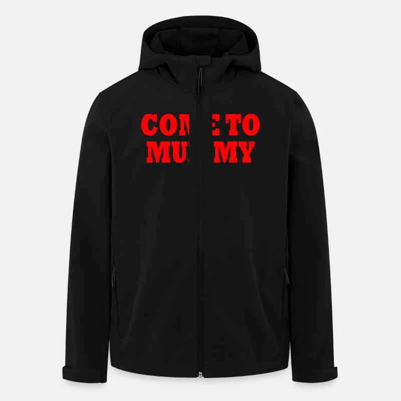come to mummy - Veste softshell homme en polyester recyclé Stanley/Stella - noir
