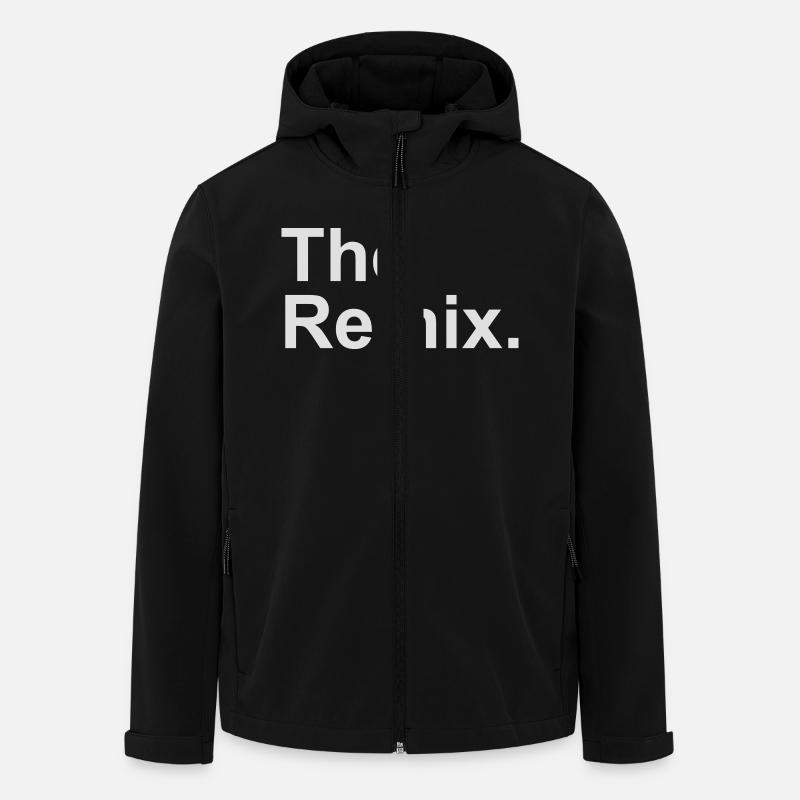 The Remix. - Recycelte Männer Softshell-Jacke von Stanley/Stella - Schwarz