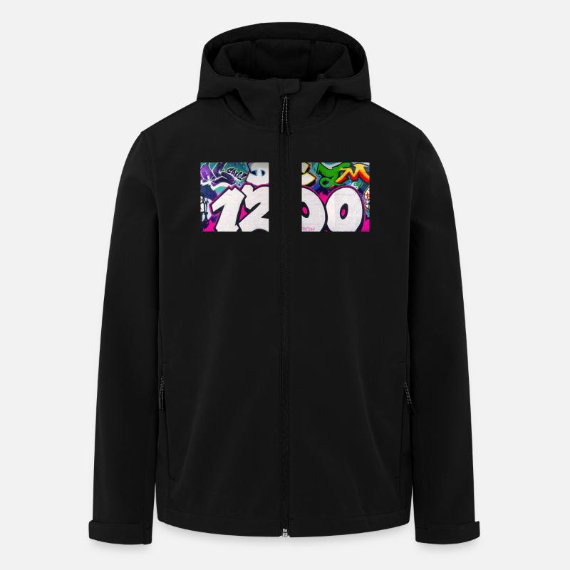 1200 GRAVITY EDIT_1 - Recycelte Männer Softshell-Jacke von Stanley/Stella - Schwarz