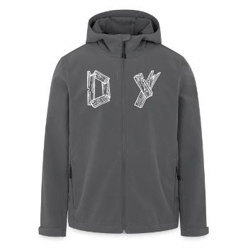 BRICOLAGE - faites-le vous-même - Veste softshell homme en polyester recyclé Stanley/Stella - noir - Devant - AI Model Male 185 light (185cm)