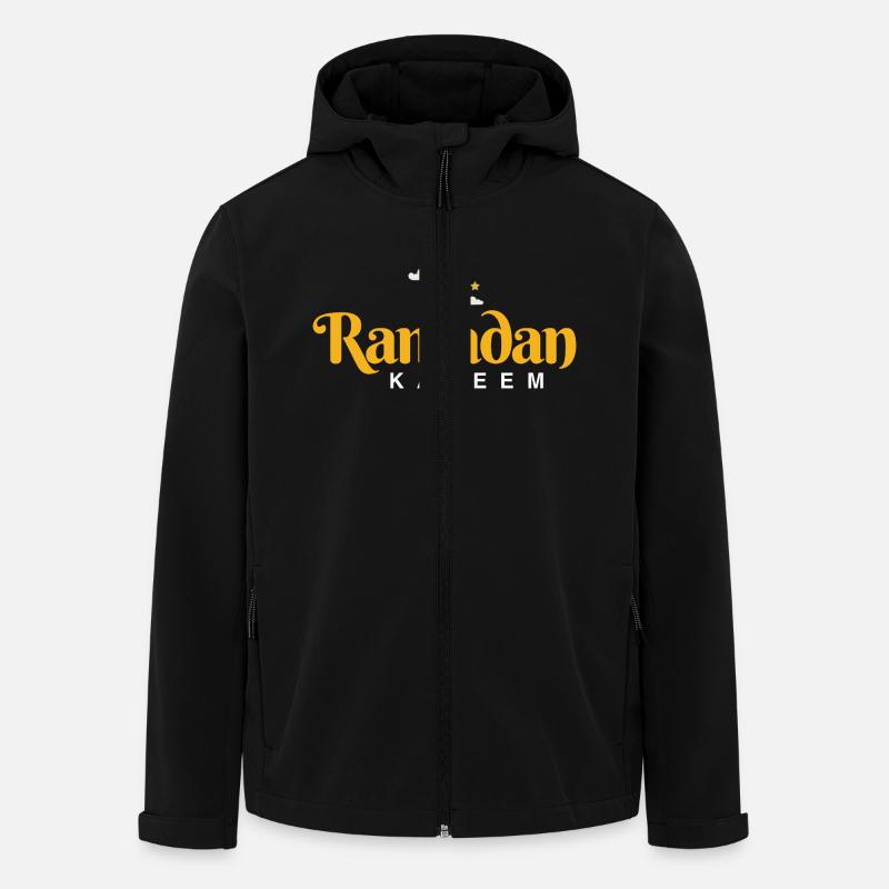 Ramadan Mubarak - Men’s Recycled Softshell Jacket by Stanley/Stella - black