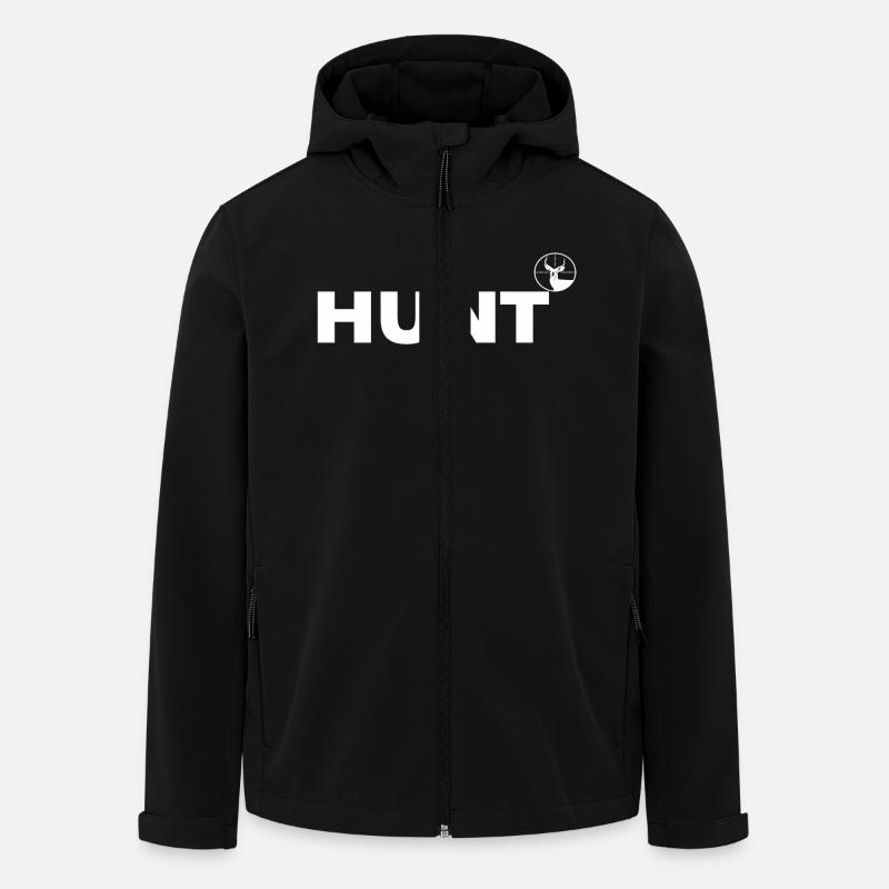 Outdoor Hunter Gear - Men’s Recycled Softshell Jacket by Stanley/Stella - black