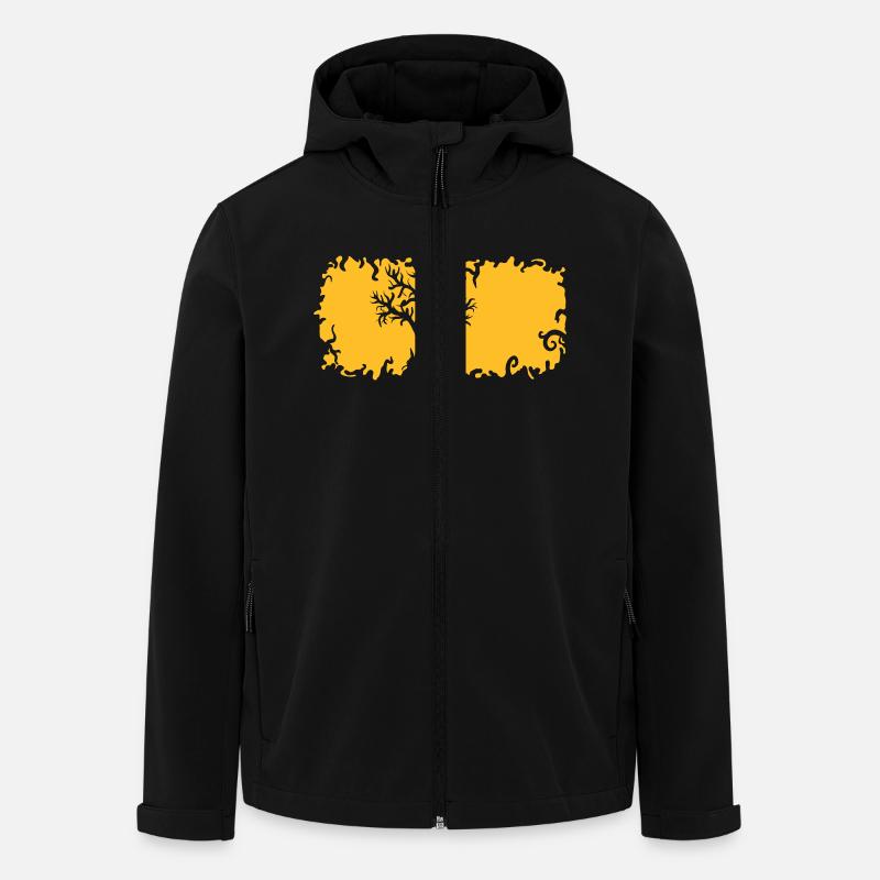 Baum - Men’s Recycled Softshell Jacket by Stanley/Stella - black