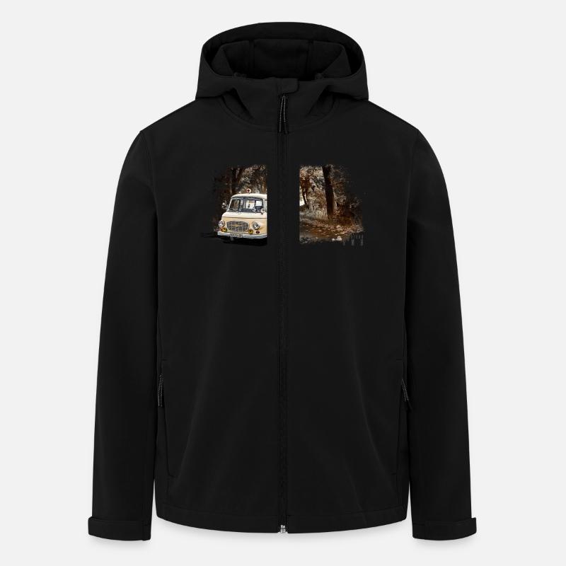 B1000 smh - Recycelte Männer Softshell-Jacke von Stanley/Stella - Schwarz