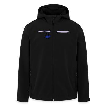 Drachenflieger - Recycelte Männer Softshell-Jacke von Stanley/Stella - Schwarz - Vorne - AI Model Male 185 light (185cm)