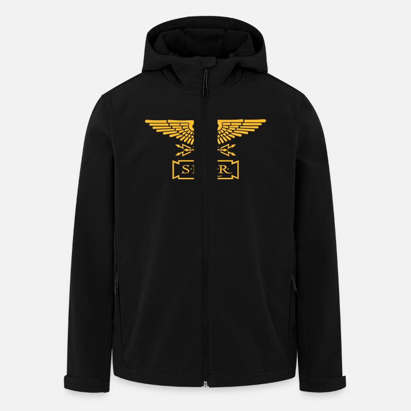 Römischer Adler - Aquila - Recycelte Männer Softshell-Jacke von Stanley/Stella - Schwarz