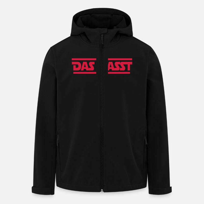 Bassist - Recycelte Männer Softshell-Jacke von Stanley/Stella - Schwarz