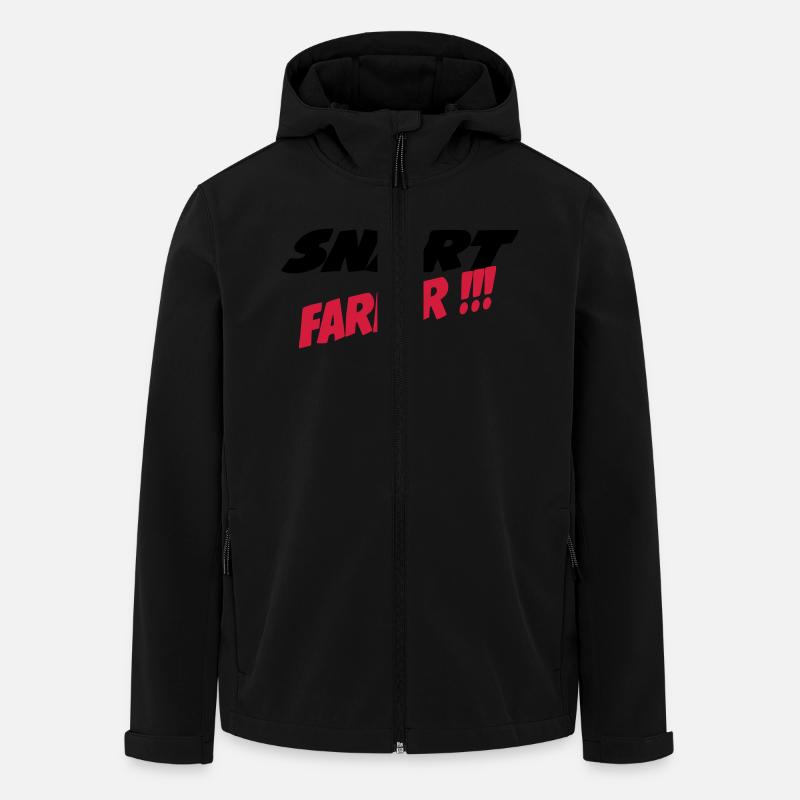 Snart farfar !!! - Men’s Recycled Softshell Jacket by Stanley/Stella - black