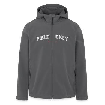 Équipe de hockey sur gazon - Veste softshell homme en polyester recyclé Stanley/Stella - noir - Devant - AI Model Male 185 light (185cm)