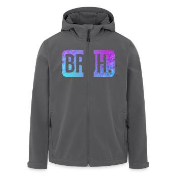 Plan de travail bruh5 1 - Veste softshell homme en polyester recyclé Stanley/Stella - noir - Devant - AI Model Male 185 light (185cm)