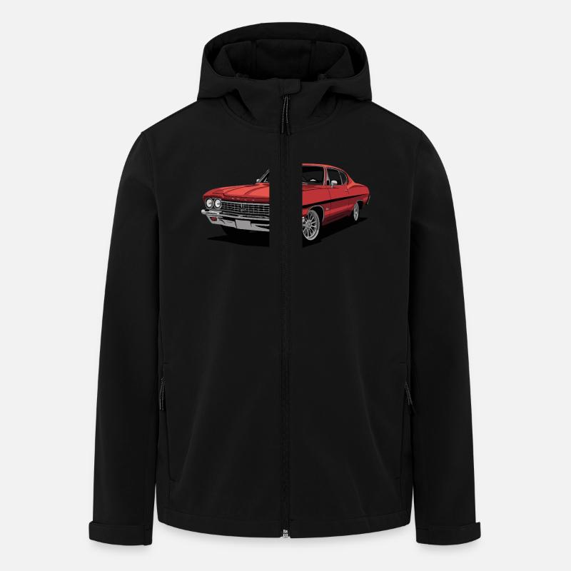 impala car 1967 - Men’s Recycled Softshell Jacket by Stanley/Stella - black