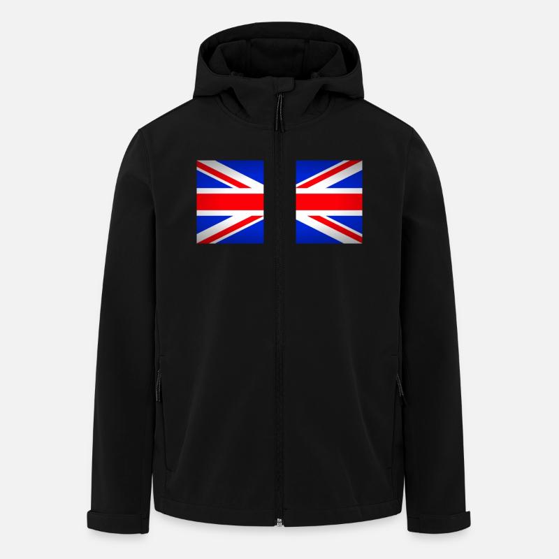 u.k. - Recycelte Männer Softshell-Jacke von Stanley/Stella - Schwarz