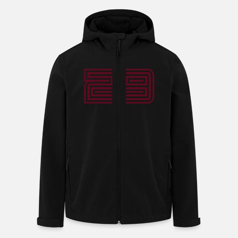 29_style_design - Men’s Recycled Softshell Jacket by Stanley/Stella - black