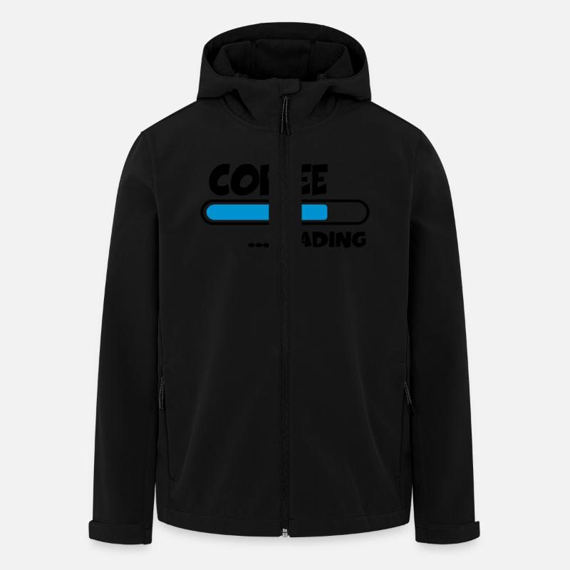 Coffee loading - Men’s Recycled Softshell Jacket by Stanley/Stella - black