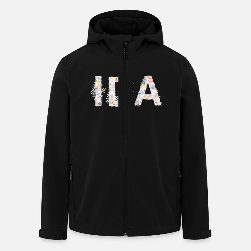 ida - Recycelte Männer Softshell-Jacke von Stanley/Stella - Schwarz