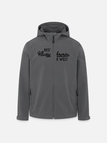 Klassenlehrerin - Recycelte Männer Softshell-Jacke von Stanley/Stella - Schwarz