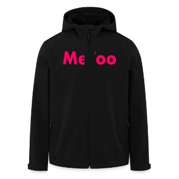 Metoo - Recycelte Männer Softshell-Jacke von Stanley/Stella - Schwarz - Vorne - AI Model Male 185 light (185cm)